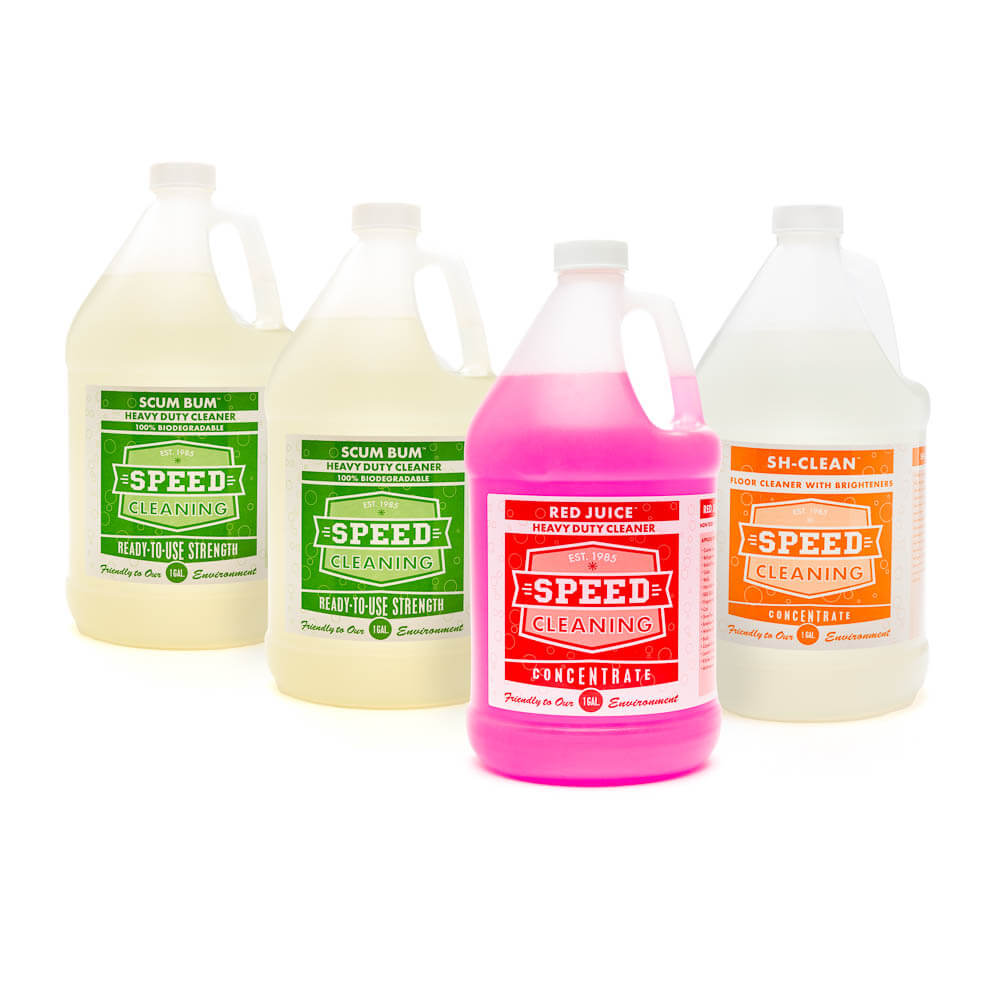 4 Gallon Bundle: Scum Bum (2), Red Juice (1), Sh-Clean (1)