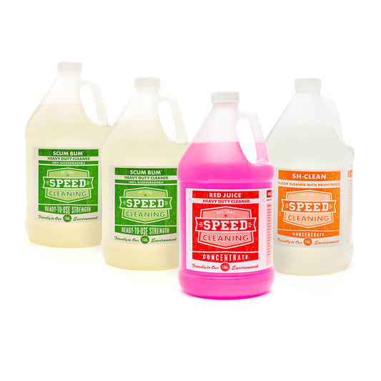 4 Gallon Bundle: Scum Bum (2), Red Juice (1), Sh-Clean (1)