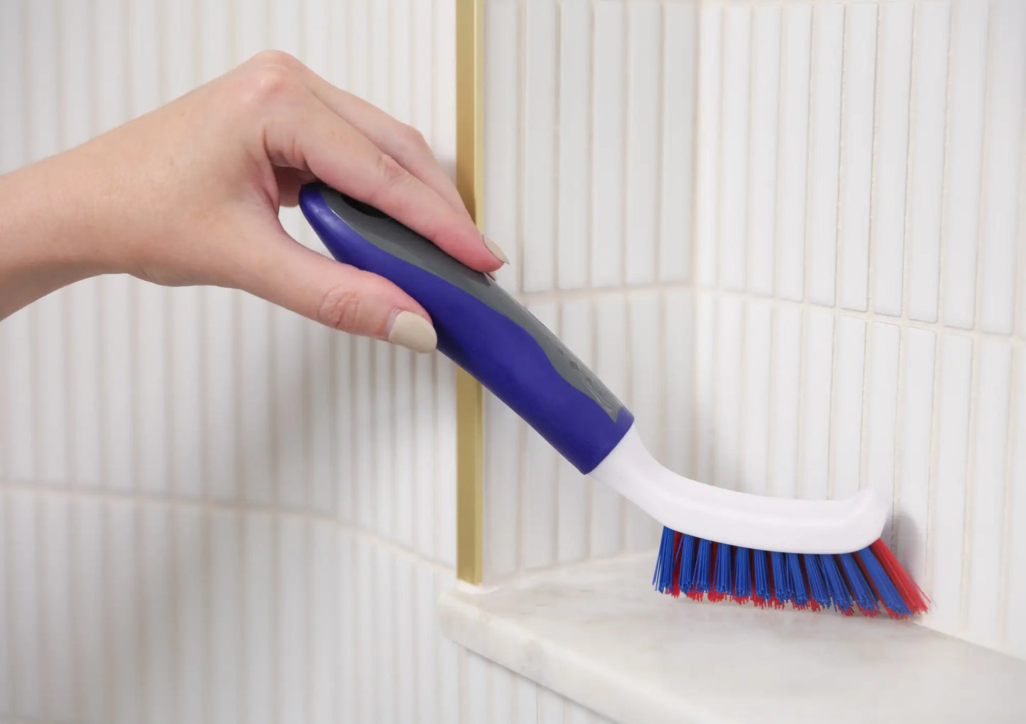 Mini Grout Brush for Hard Scrubbing on Tile, Grout & Floors