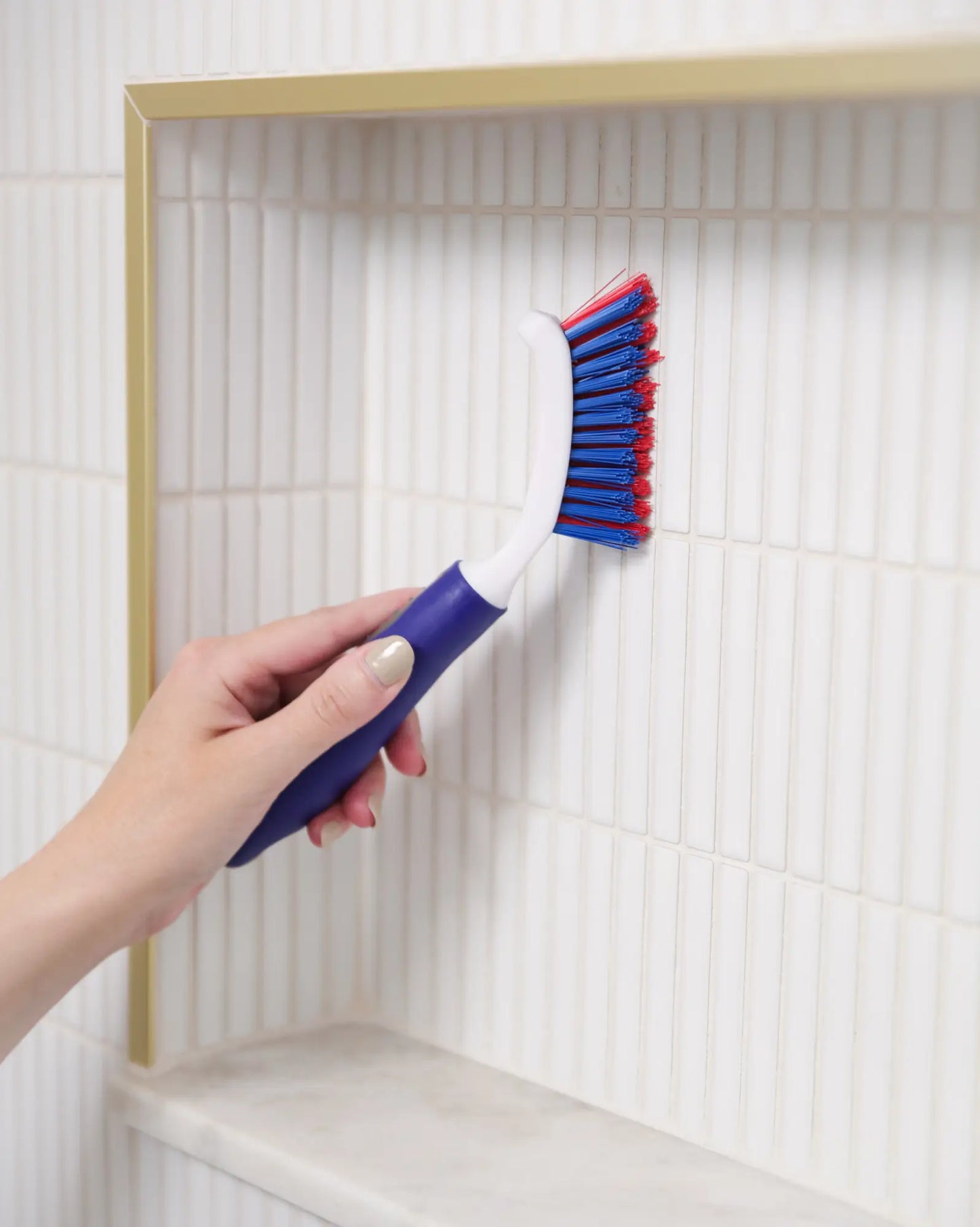 Mini Grout Brush for Hard Scrubbing on Tile, Grout & Floors