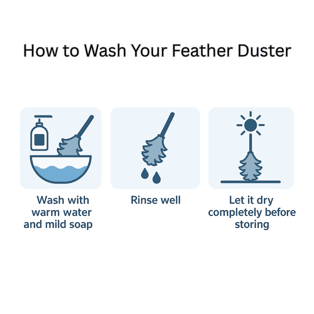 Premium Ostrich Feather Duster | 13, 18, 20 & 28 Inch Sizes