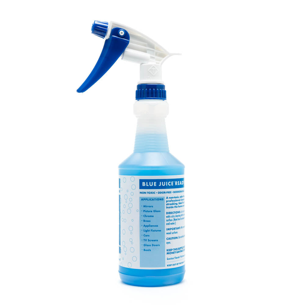 Blue Juice - Non Toxic Glass Cleaner | Polished Metals | Screens