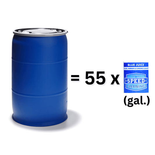 Blue Juice Glass Cleaner 55 Gal  | Add to cart for a quote