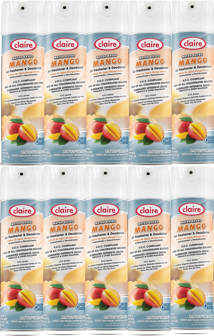 Mega Mango Dry Air Freshener (12-10 oz Cans Per Case)