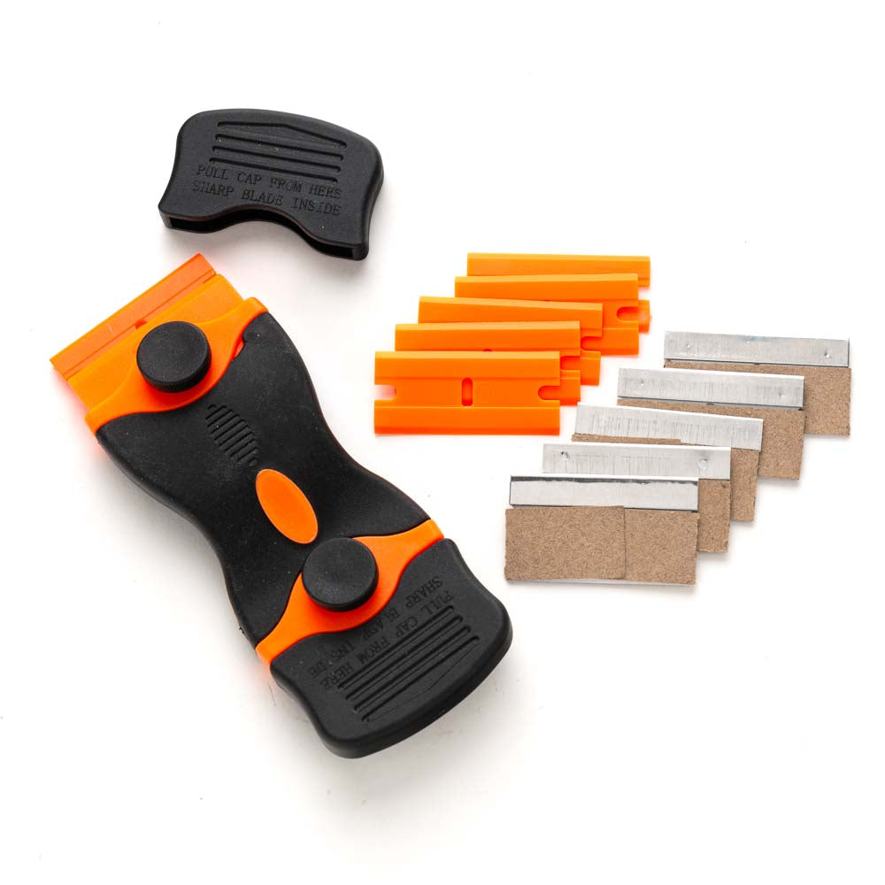 Double-Sided Scraper Tool for Cleaning | Essential for Cleaning Pros
