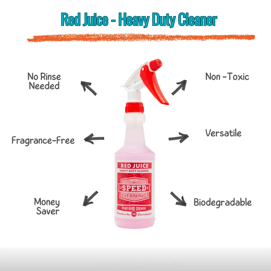 Red Juice | Heavy-Duty Non-Toxic Cleaner & Degreaser